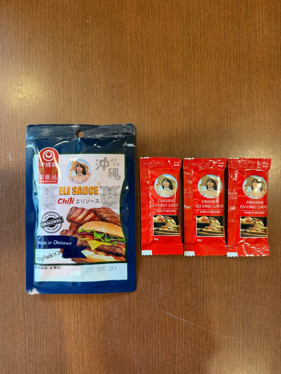 ELI SAUCE Chili 10g×3個入り 10パックセット（合計30個）
